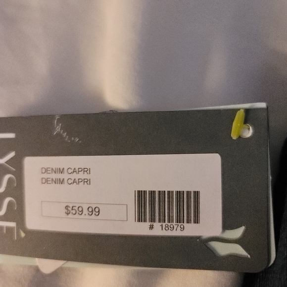 Lysse Stretch Denim Indigo Capri - Picture 5 of 8